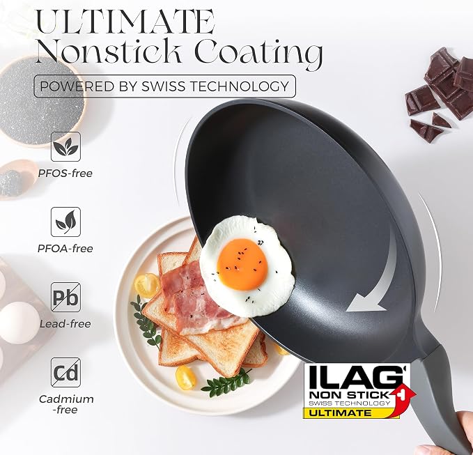 PRICUSIS Nonstick Frying Pan - Image 3
