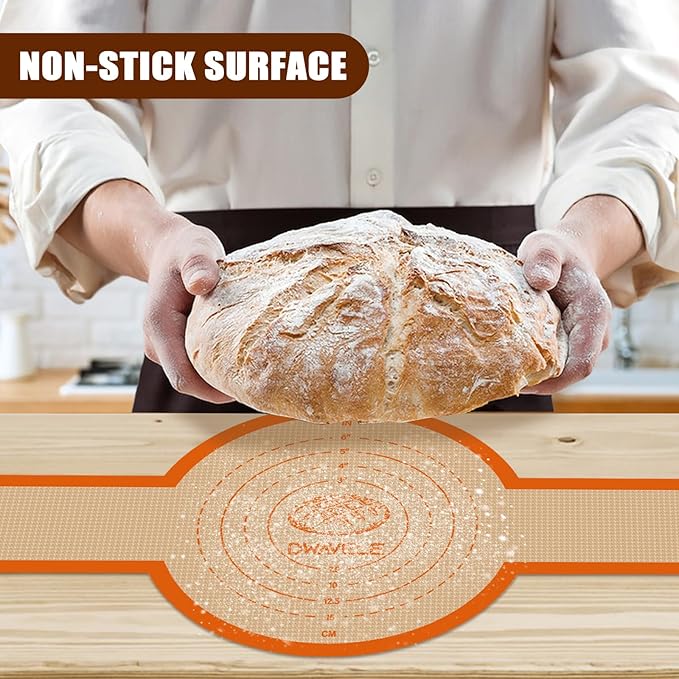 Silicone Bread Sling for Dutch Oven, Non-Stick & Easy to Clean Bread Baking Mat - Image 2