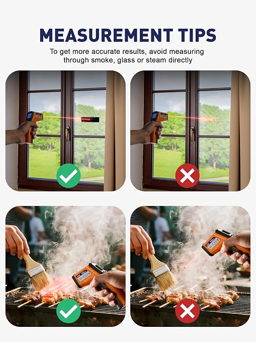 SMART JERRY - Infrared Thermometer Gun | Non-Contact Digital Temperature Gun - Image 7