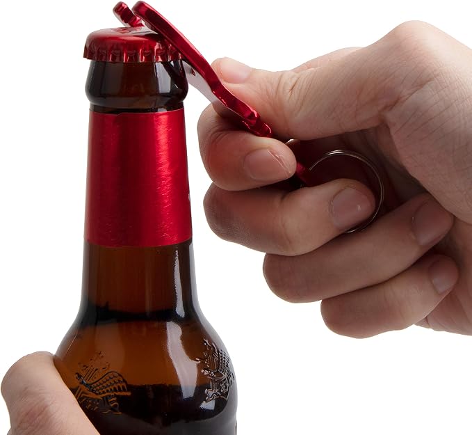 SWATOM Lobster Bottle Opener Keychain Beer Openers Tool Key Chain Ring - Image 2