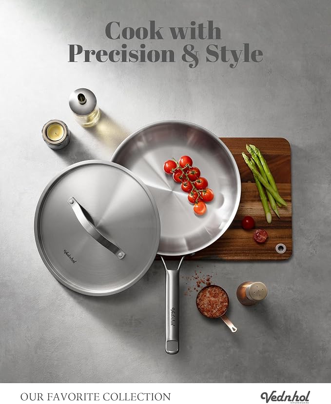 Stainless Steel Frying Pan 12 Inch - Image 3