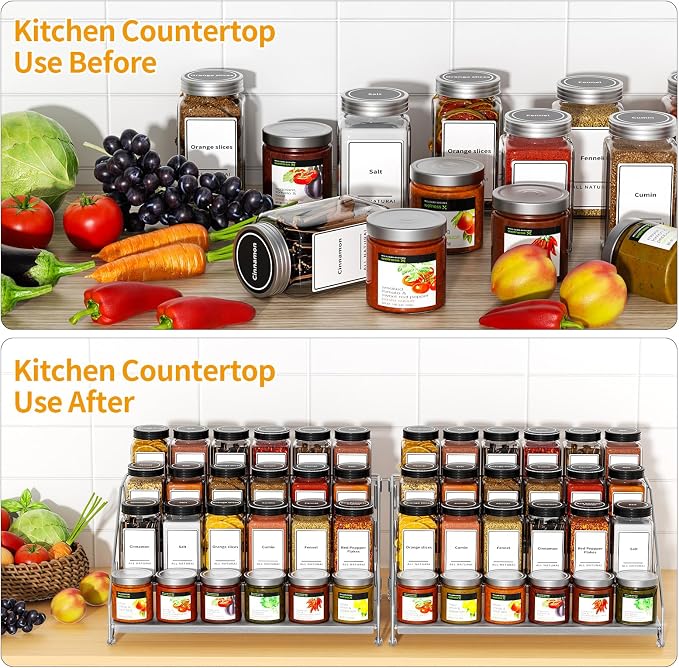 BOIVSHI 4 Tier Spice Rack Organizer - Image 3