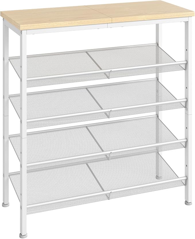 HOOBRO Shoe Rack for Entryway, 5-Tier Shoe Organizer by HOOBRO