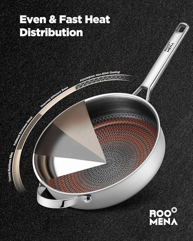 Roomena Frying Pans Nonstick - Image 5