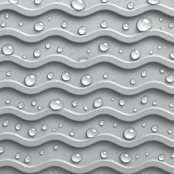 Silicone Drying Mat 16 × 12 – Gray Non-Slip Sink Mat - Image 7