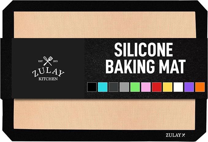Zulay Kitchen Silicone Baking Mat Sheet Set by ZulayKitchen