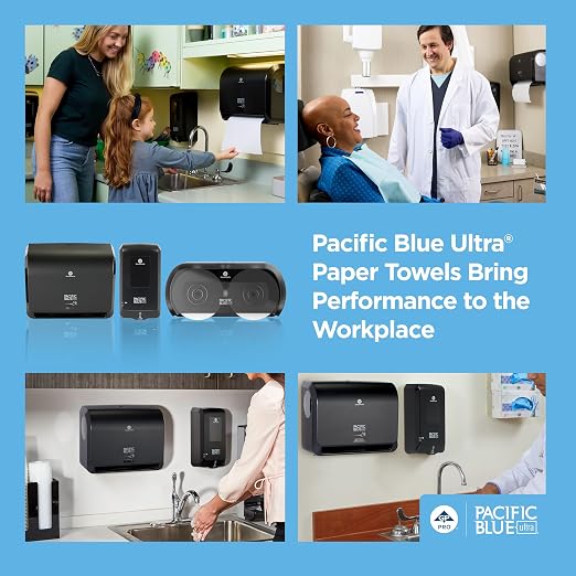 Georgia-Pacific Pacific Blue Ultra 9" Mini Automatic Paper Towel Dispenser by - Image 11