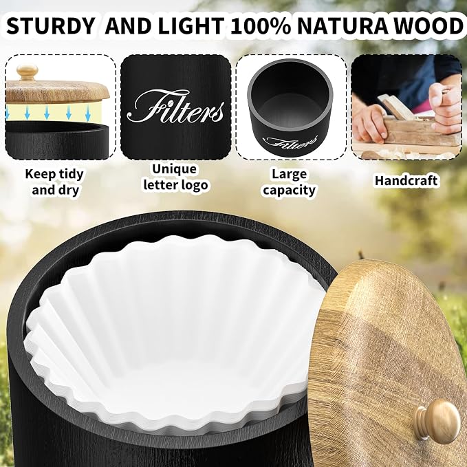 Wooden Coffee Filter Holder - Image 6