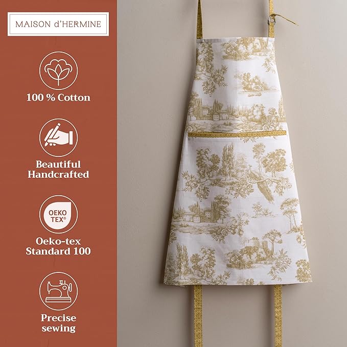 Maison d' Hermine 100% Cotton Apron - Image 2
