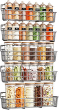 Mystozer 5 Pack Spice Rack Seasoning Organizer Wall Mount, Spice Storage Spice by Mystozer