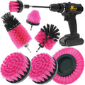 8 Pcs Drill Brush Attachment Set, Power Cleaning Scrub Brush Kit by ETOUPA
