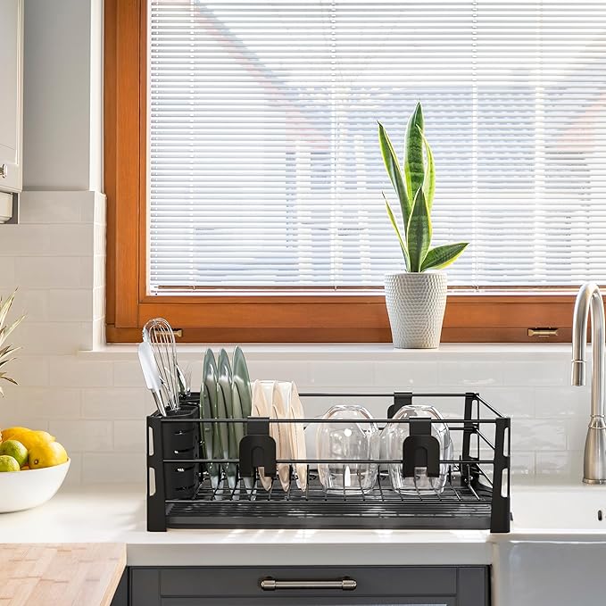 Simple Houseware Dish Drying Rack - Image 6