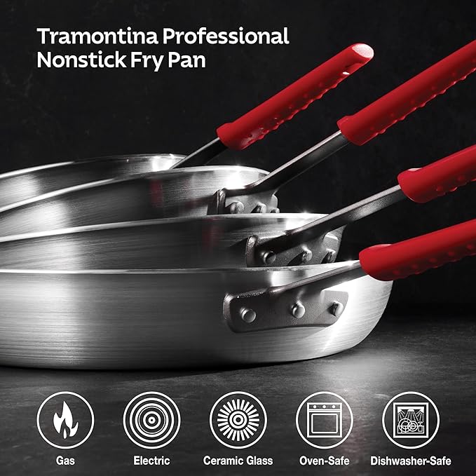 Tramontina Professional 8-Inch Non Stick Small Frying Pan, Heavy-Gauge Aluminum - Image 6