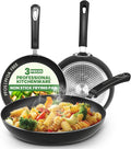 Utopia Kitchen Nonstick Cookware 3 Piece Omelette Pan Skillet Set, Nonstick by UTOPIAKITCHEN