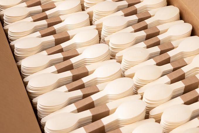 Disposable Wooden Cutlery Set - Image 2