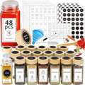Aliggbent Spice Jars with Lable, Spice Containers Bottles, Glass Seasoning Jars by AliggbentGoodChoice
