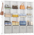 HOMIDEC Closet Organizers and Storage, 16 Cube Storage Organizer, Closet by DecorateYourHome