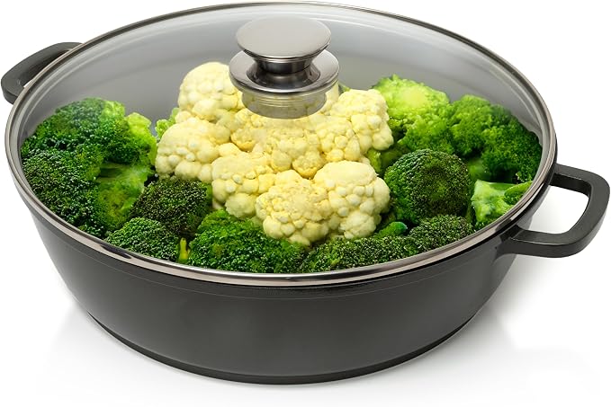 Moss & Stone 12 Inch Nonstick Large Skillet by Mossstone