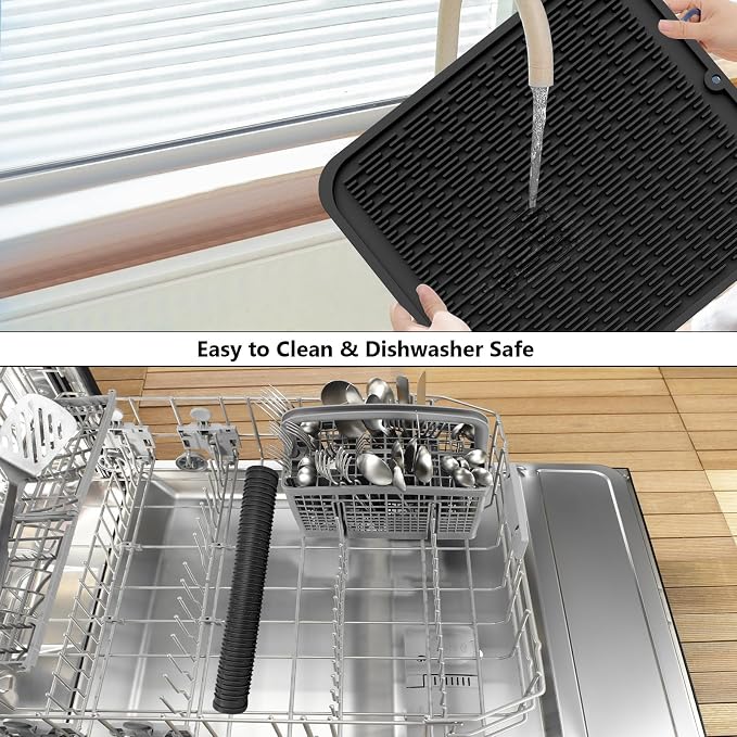 ZLR Large Silicone Dish Drying Mat - Image 8
