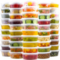 Dealusy 50 Set 8 oz Deli Containers by Dealusy