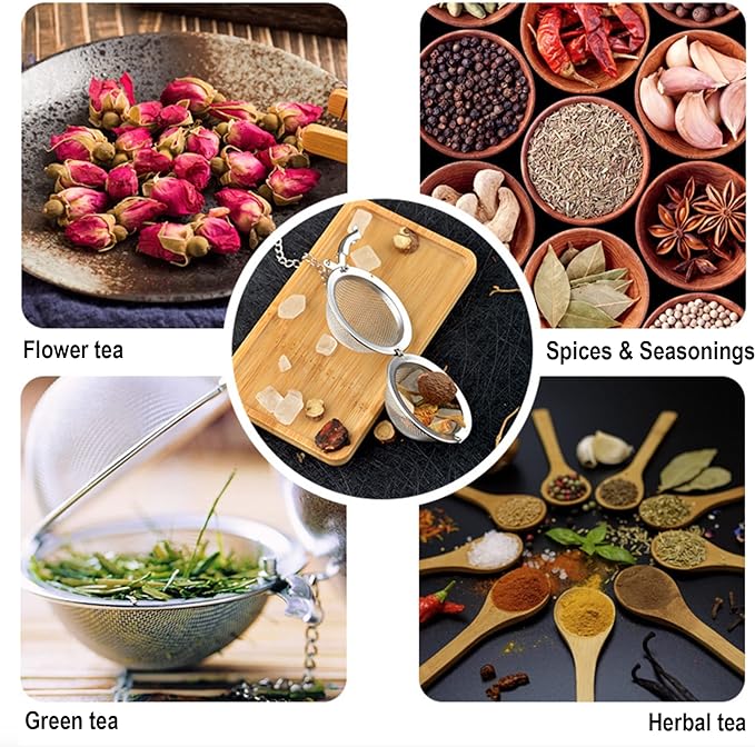 NSTaygate 2pcs Tea Infuser, Tea Strainers - Image 5