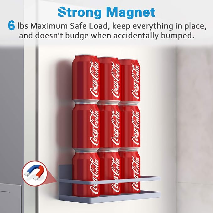 Magnetic Spice Rack, Strong Magnetic Shelf - Image 3