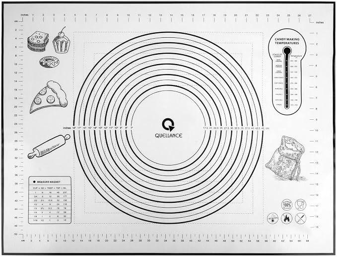 Silicone Pastry Mat by WelcometoQuellance