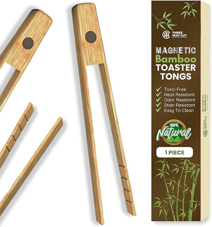 Toaster Tongs With Magnet | Kitchen Utensils by ThreeWayCut
