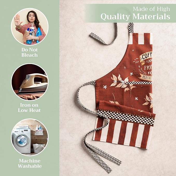 Maison d' Hermine 100% Cotton Apron - Image 3