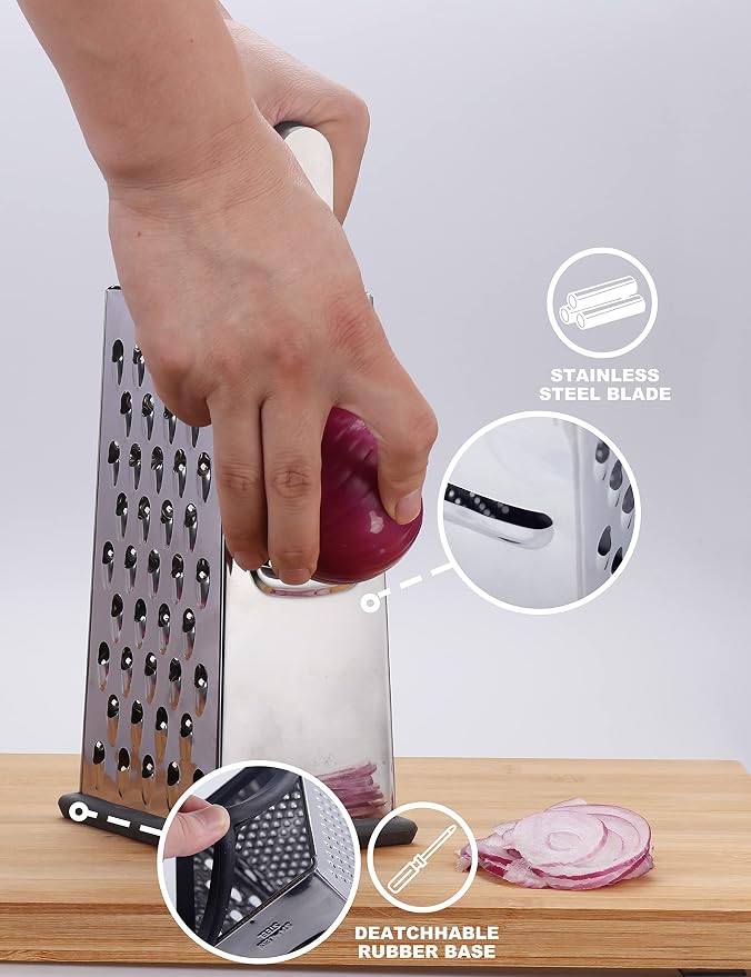 Kaishun Cheese Grater, Box Grater - Image 6
