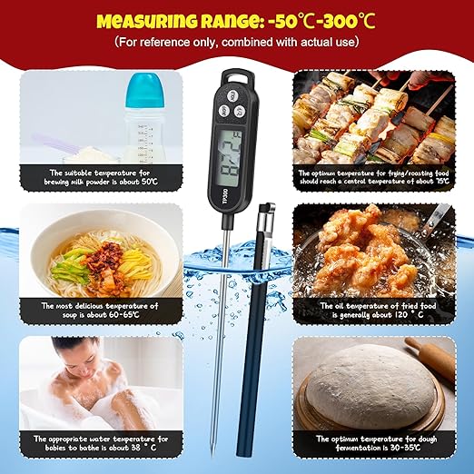 Copkim 6 Pcs Instant Read Meat Thermometer - Image 4