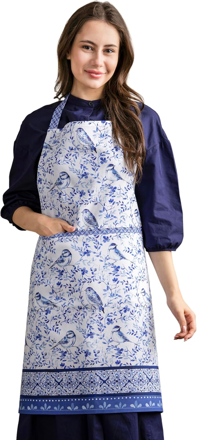 Maison d' Hermine 100% Cotton Apron by MaisondHermine