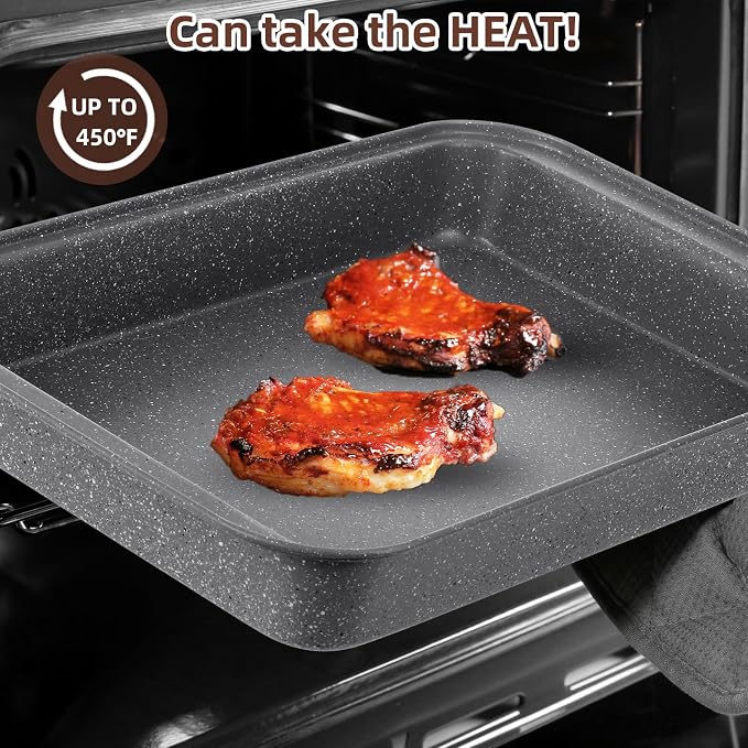 11-Piece Nonstick Baking Pans Set - Image 4