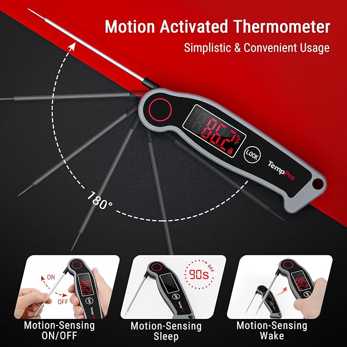 TempPro TP19 Waterproof Digital Meat Thermometer - Image 5