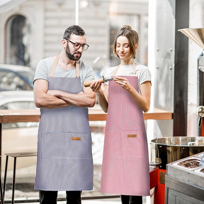 BeLuyi 2 Pack Adjustable Bib Apron - Image 5