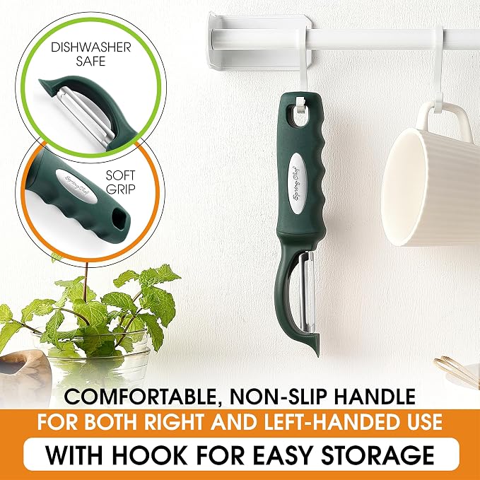 Spring Chef Premium Swivel Vegetable Peelers - Image 6