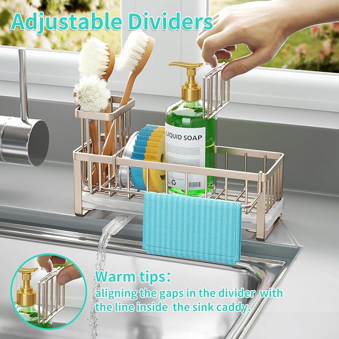 HapiRm Sponge Holder for Kitchen Sink - Image 4