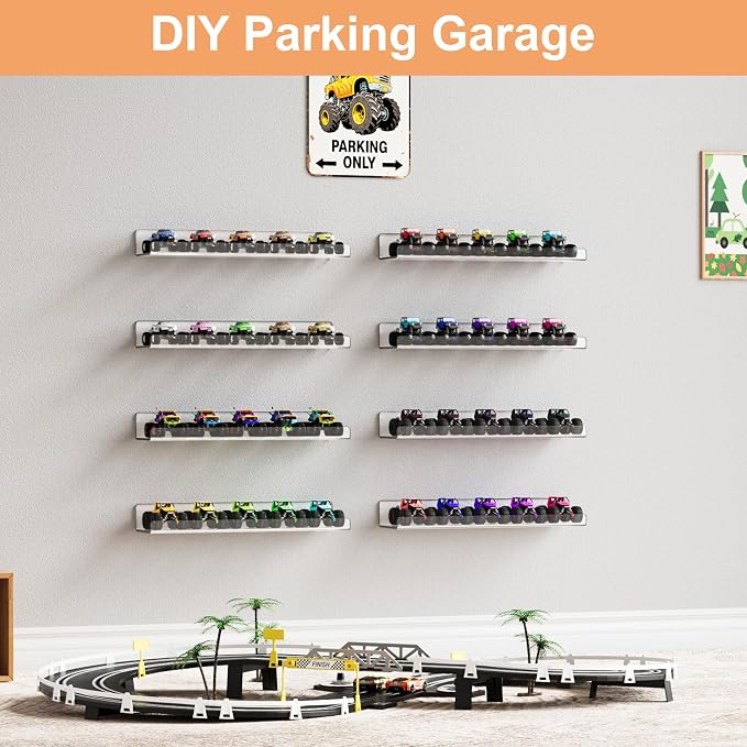upsimples 16 Pack Acrylic Shelves - Image 2