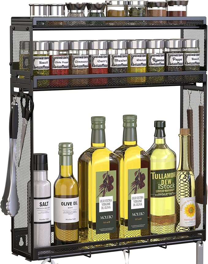 Docnest 3 Tier Wall Mounted Spice Rack by DocNest
