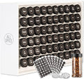 AllSpice Spice Rack Organizer, 525 Unique Labels, Countertop or Wall Mount by AllSpice