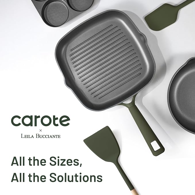 CAROTE 31PCS Pots and Pans Set, Nonstick Cookware Set Kitchen Non Stick - Image 7