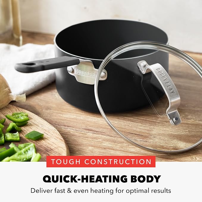 GreenPan x Bobby Flay 2.5QT Nonstick Saucepan - Image 6
