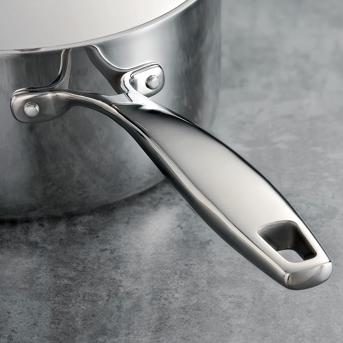 Tramontina Signature Tri-Ply Clad Stainless Steel 2-Quart Sauce Pan - Image 5