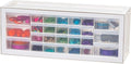 IRIS USA Plastic Storage Drawers, Made in USA, 26-Drawer Organizer Cabinet by IRISUSA