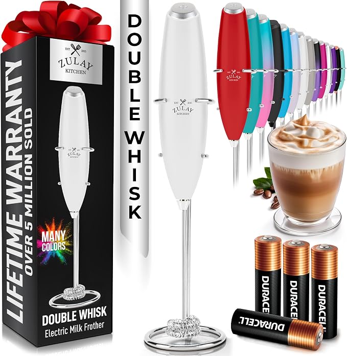 Zulay Kitchen Whisk Milk Frother by ZulayKitchen