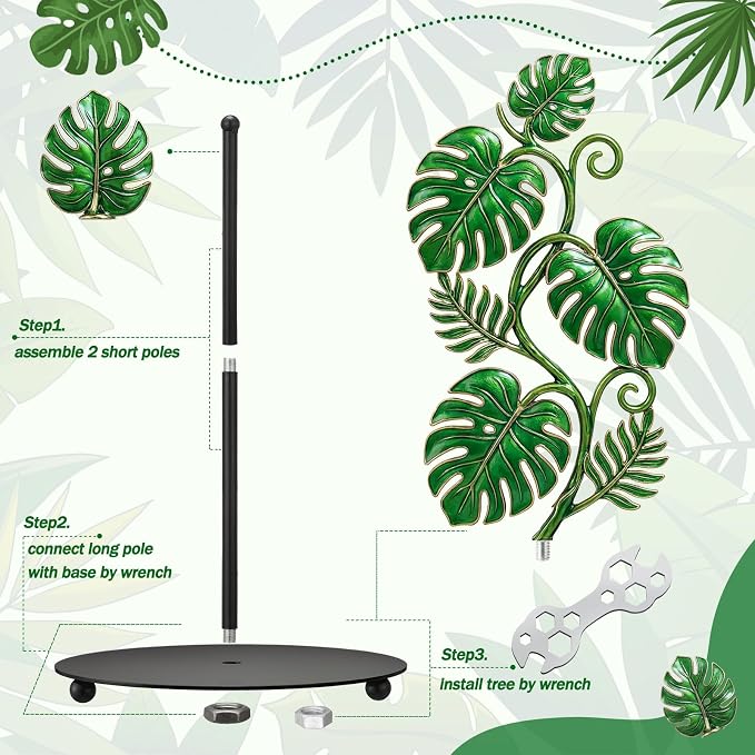 Thyle Tropical Monstera Paper Towel Holder - Image 5