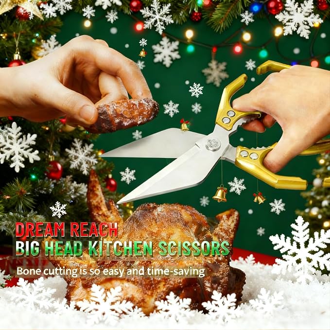 Multifunctional Heavy-Duty Kitchen Shears, Kitchen Shears - Image 6