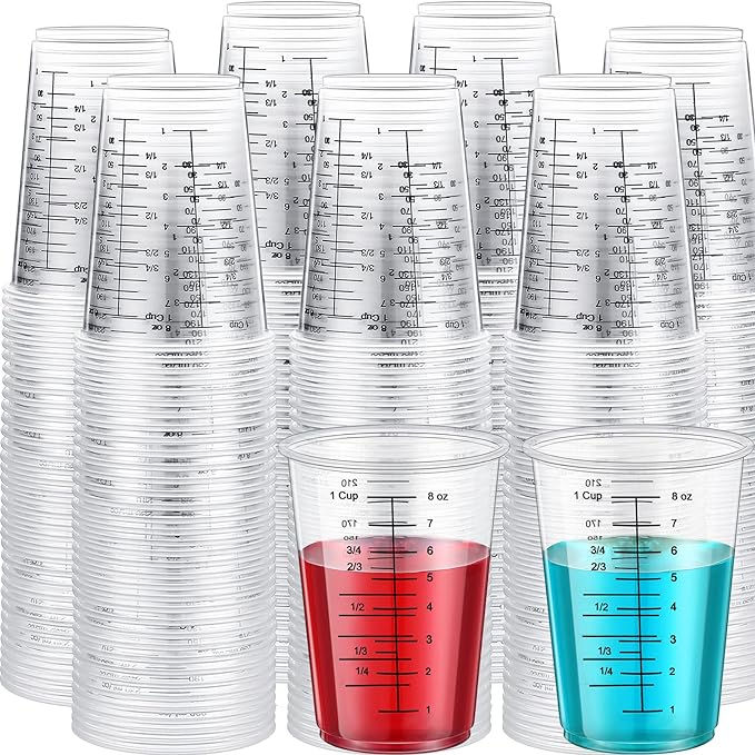 Yunsailing 500 Pack Disposable Measuring Cups by Yunsailing