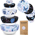 5-Size Reusable Beeswax Bowl Covers by Revahope