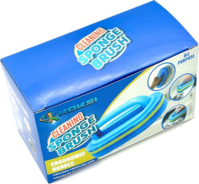 KOKSI 2-Piece Cleaning Brush for Bathroom Kitchen Bathtub Toilet Cleaner All - Image 9